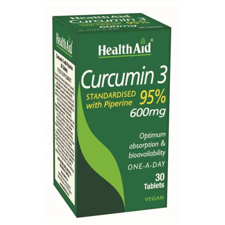 HealthAid Curcumin 3 Tablets