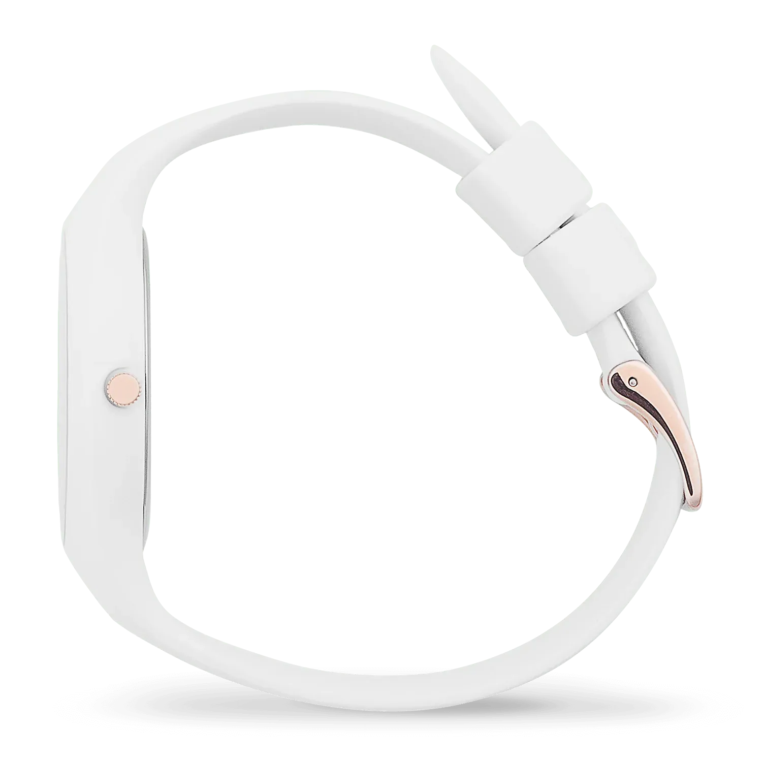 Ice Watch - Montre Silicone Blanc Rose Dorée Médium – Image 3