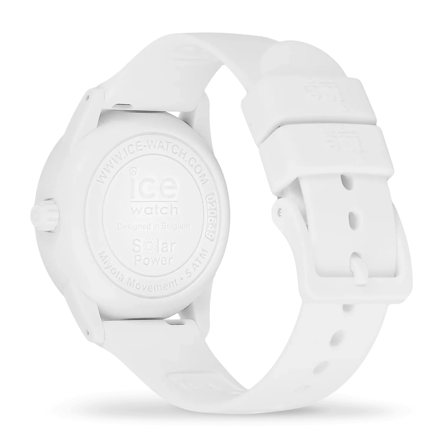 Ice Watch - Montre Blanche Dégradé Bleu Solar Power – Image 2