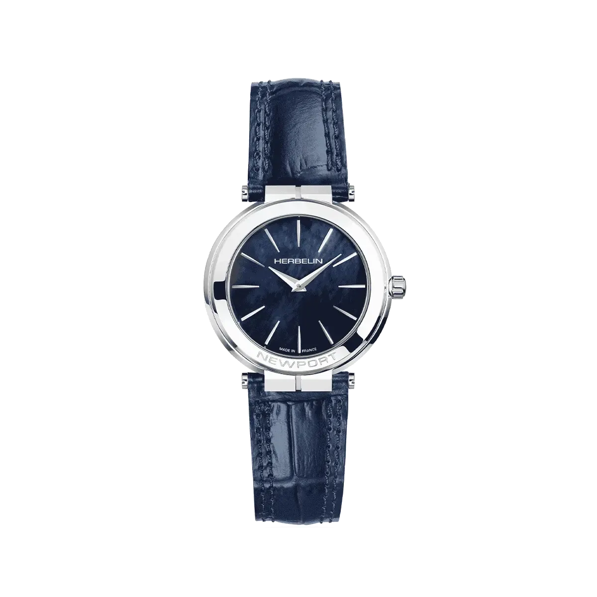 Michel Herbelin - Montre Newport Slim Bleue