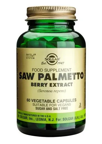 Saw Palmetto Berry Extract 60 Vegetable Capsules