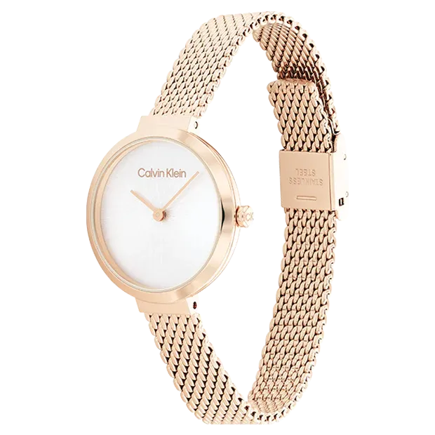 Calvin Klein - Montre Timeless Bracelet Fin Doré – Image 2