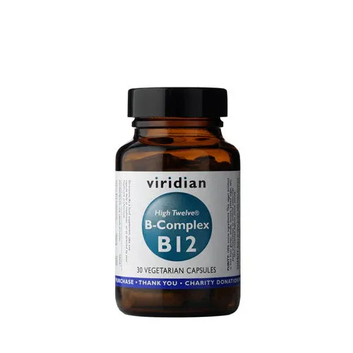HIGH TWELVE™ Vitamin B12 with B-Complex Veg Caps