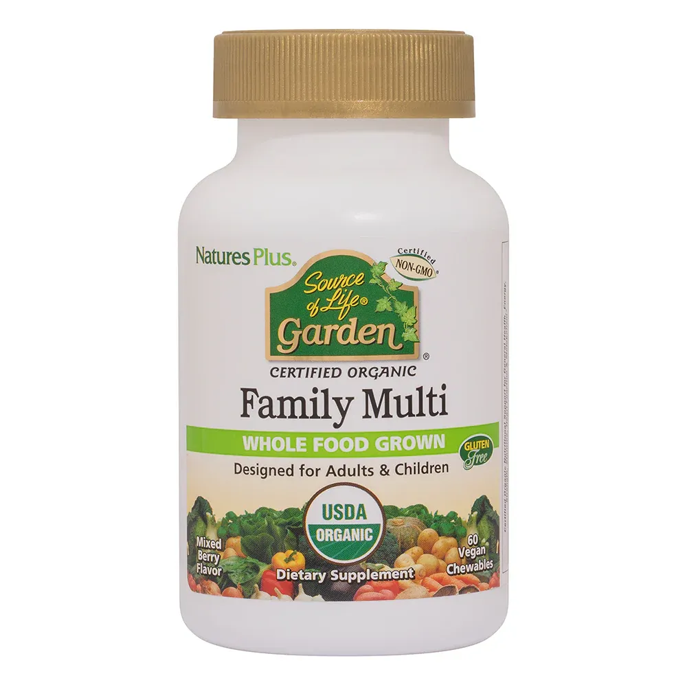 Source of Life® Garden Family Multi Mixed Berry -- 60 Vegan Chewables