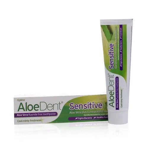 AloeDent® Sensitive fluoride free toothpaste - 100ml