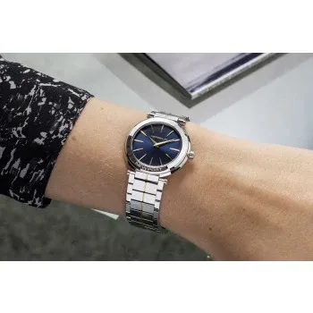 Michel Herbelin - Montre Newport Slim Cadran Bleu & Doré – Image 2