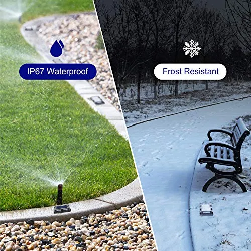 Lampe de sol solaire Extérieur pour jardin robuste (4 Pcs) – Image 4