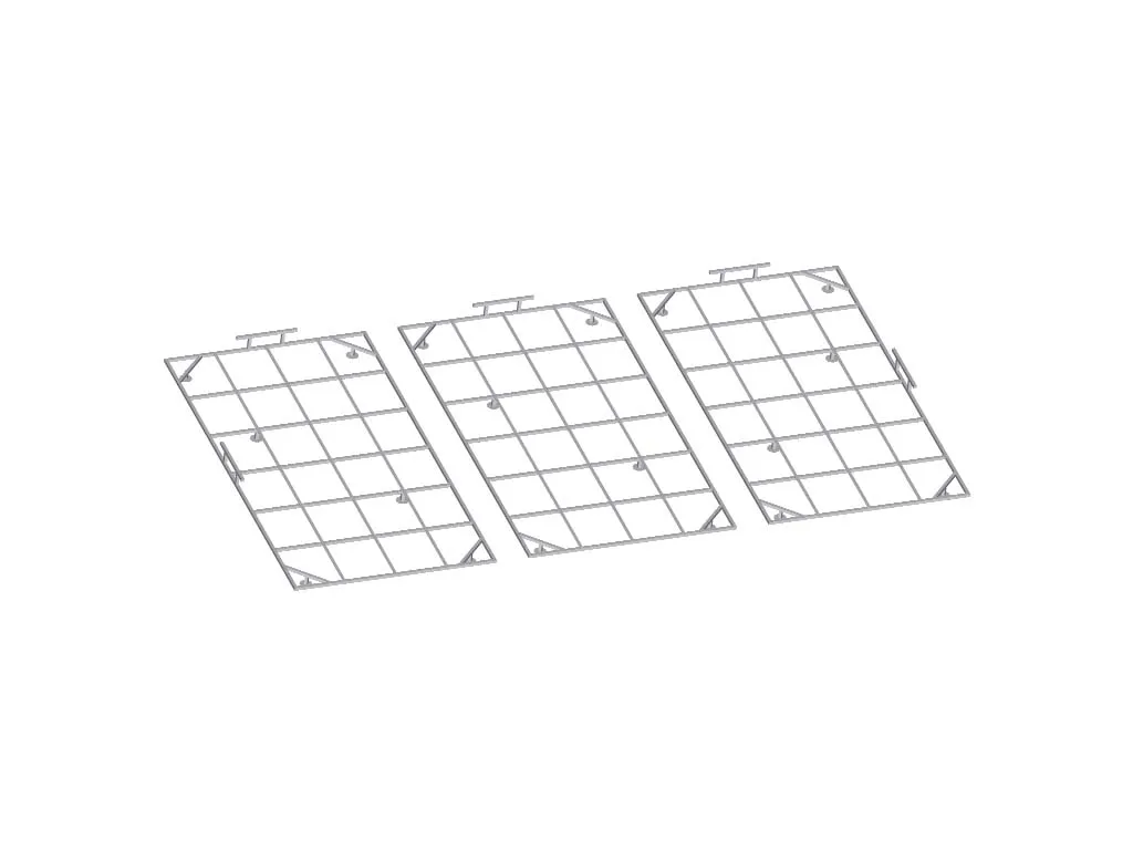 Caillebotis hauteur de – 12m²