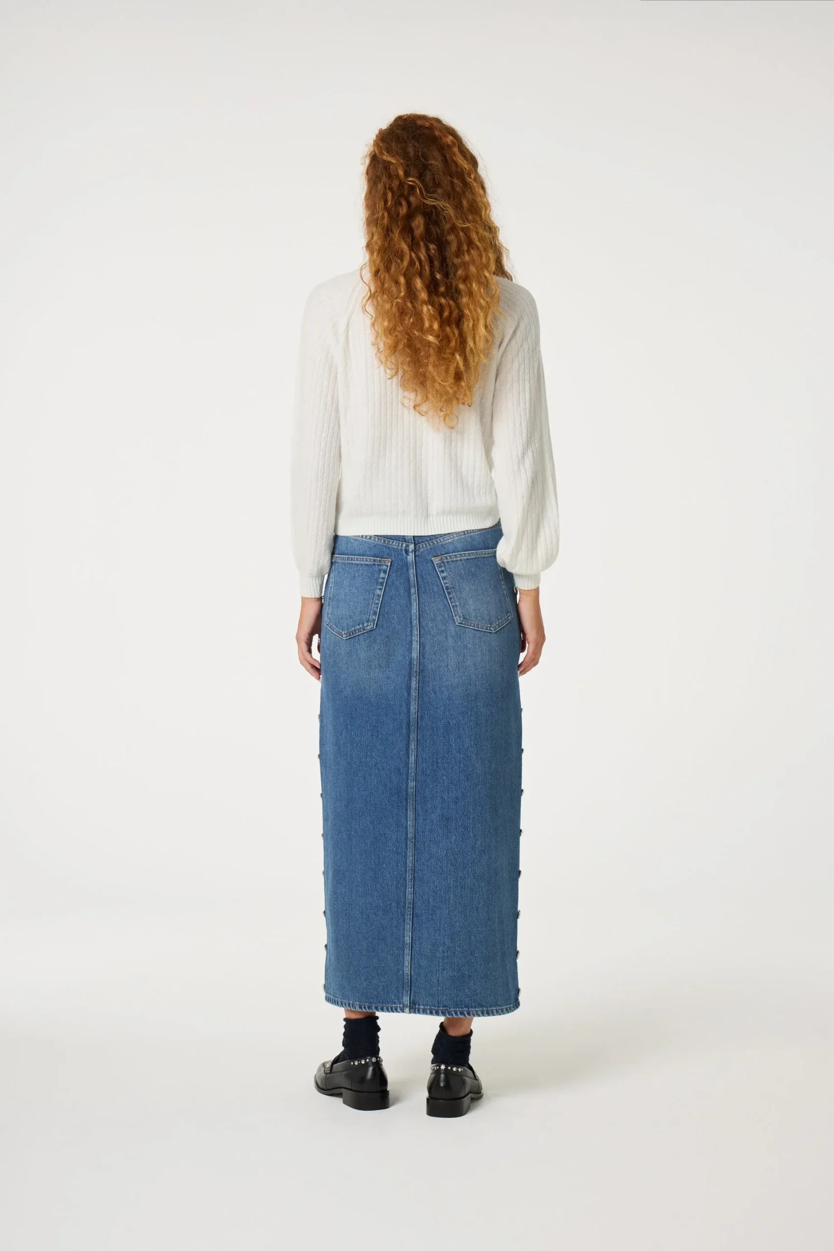 Jupe Maya denim Fabienne Chapot – Image 3