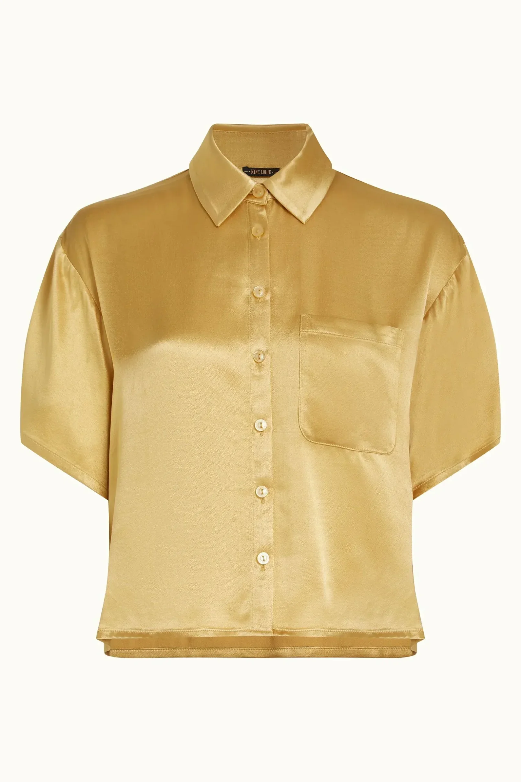 Blouse Evelina star satin King Louie – Image 4