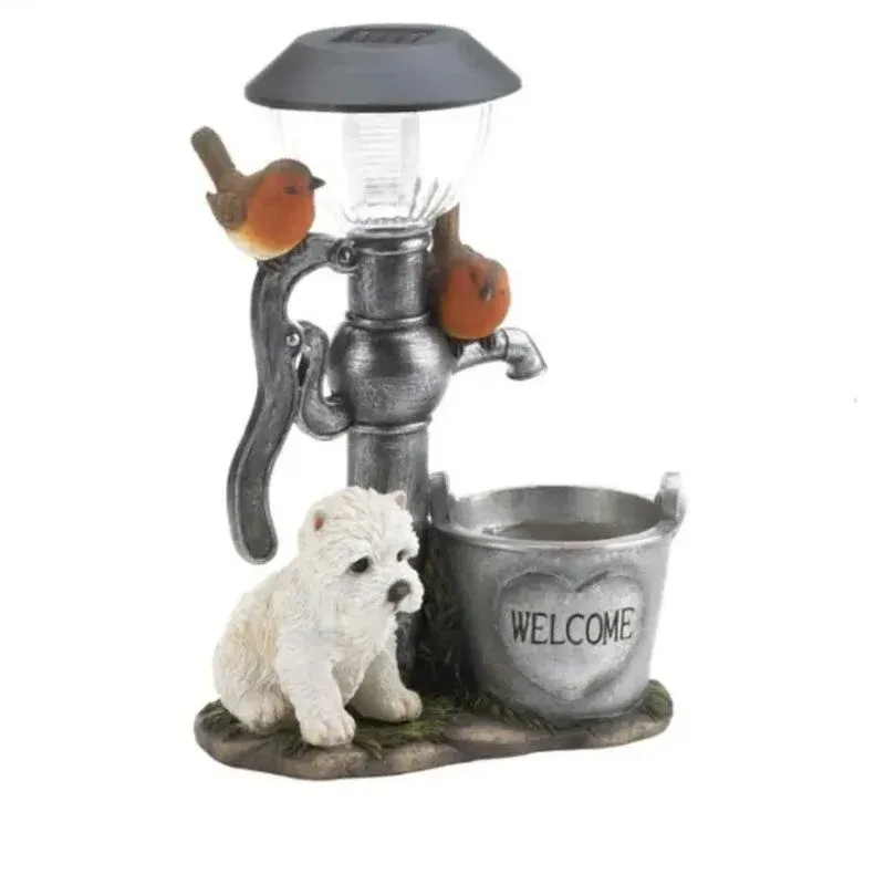 Animaux solaire extérieur "Lapin Chat Chien" – Image 7