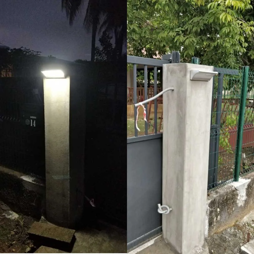 Applique Murale Solaire Lampe 48 LED en Aluminium – Image 2