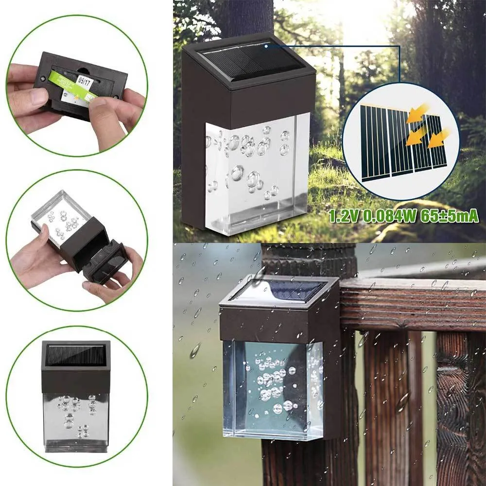 Applique Murale Solaire Vitre à bulle – Image 4