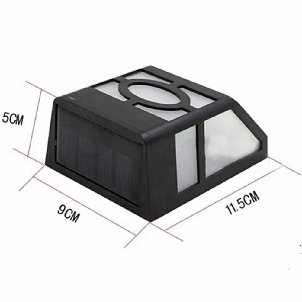 Applique Murale Solaire 2 Veilleuses Noire – Image 5