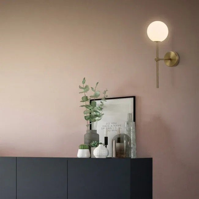 Applique murale dorée vieilli DORIS