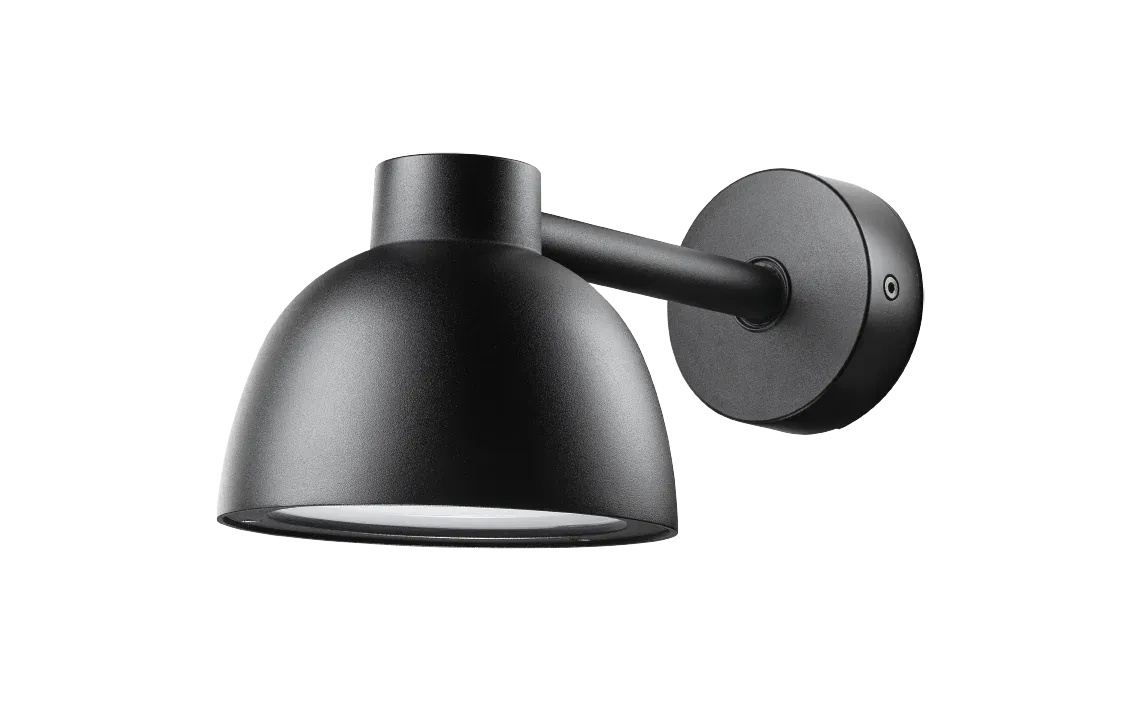 Applique extérieure noire HERNING WALL Midi 13 à 25W 3000 /4000K 1060 à 1920lm IP65 DIM