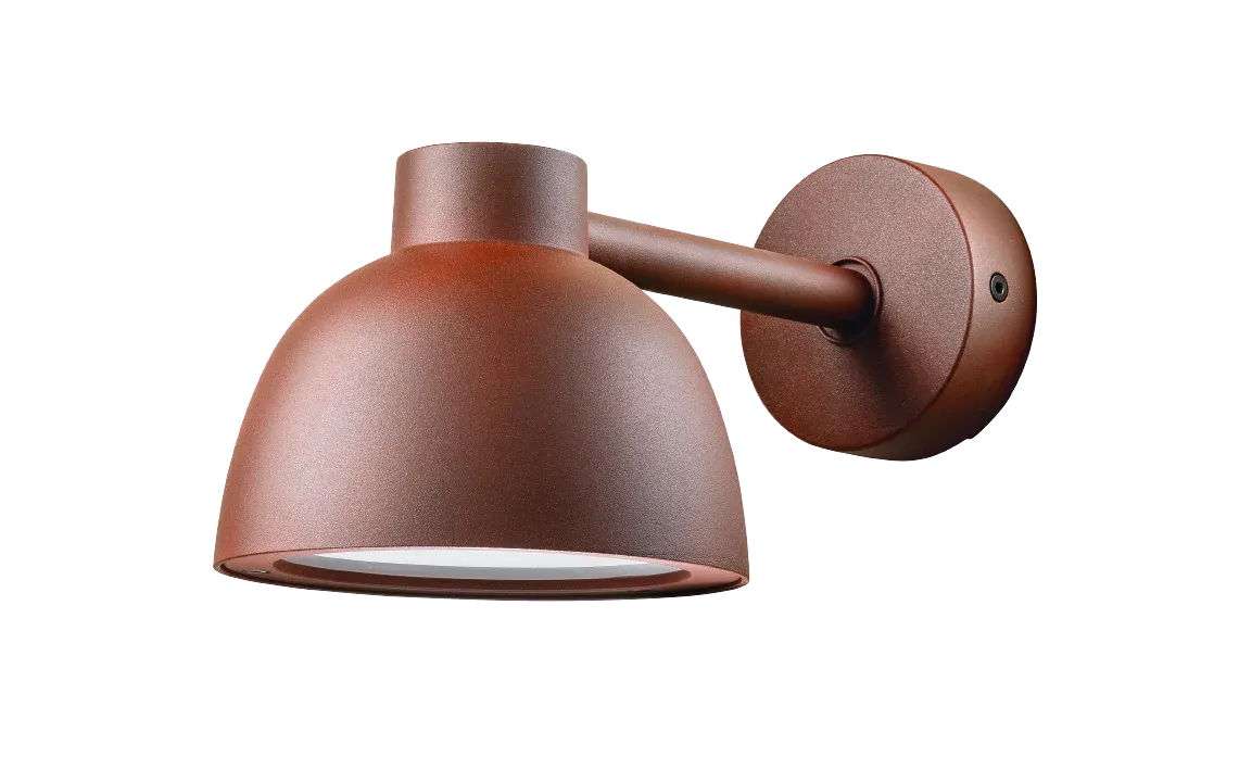 Applique extérieure corten HERNING WALL Mini 8/17W 3000/4000K 580 à 1300lm IP65 DIM