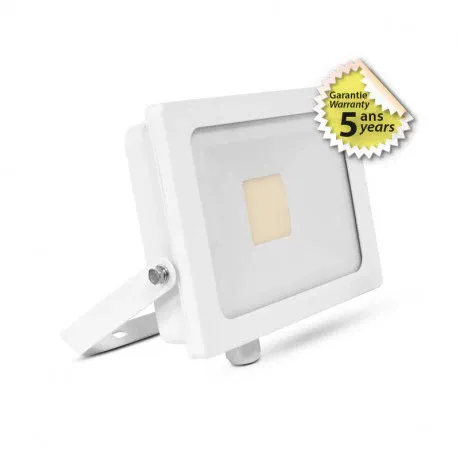 Projecteur extérieur LED BLANC 50W 3000K sans câble