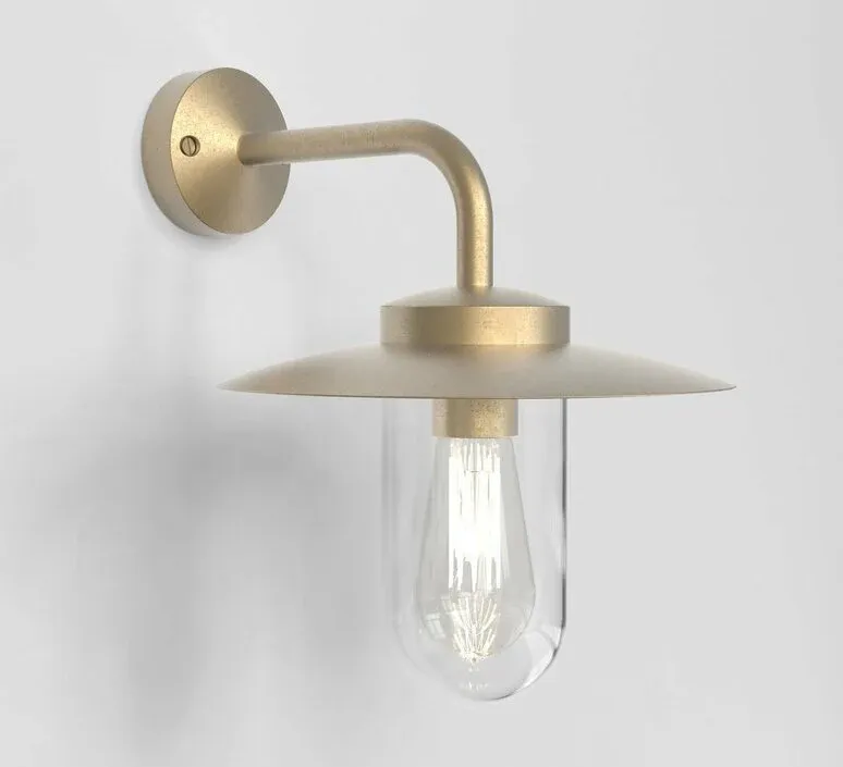 Applique laiton PORTREE WALL E27 12W max IP44