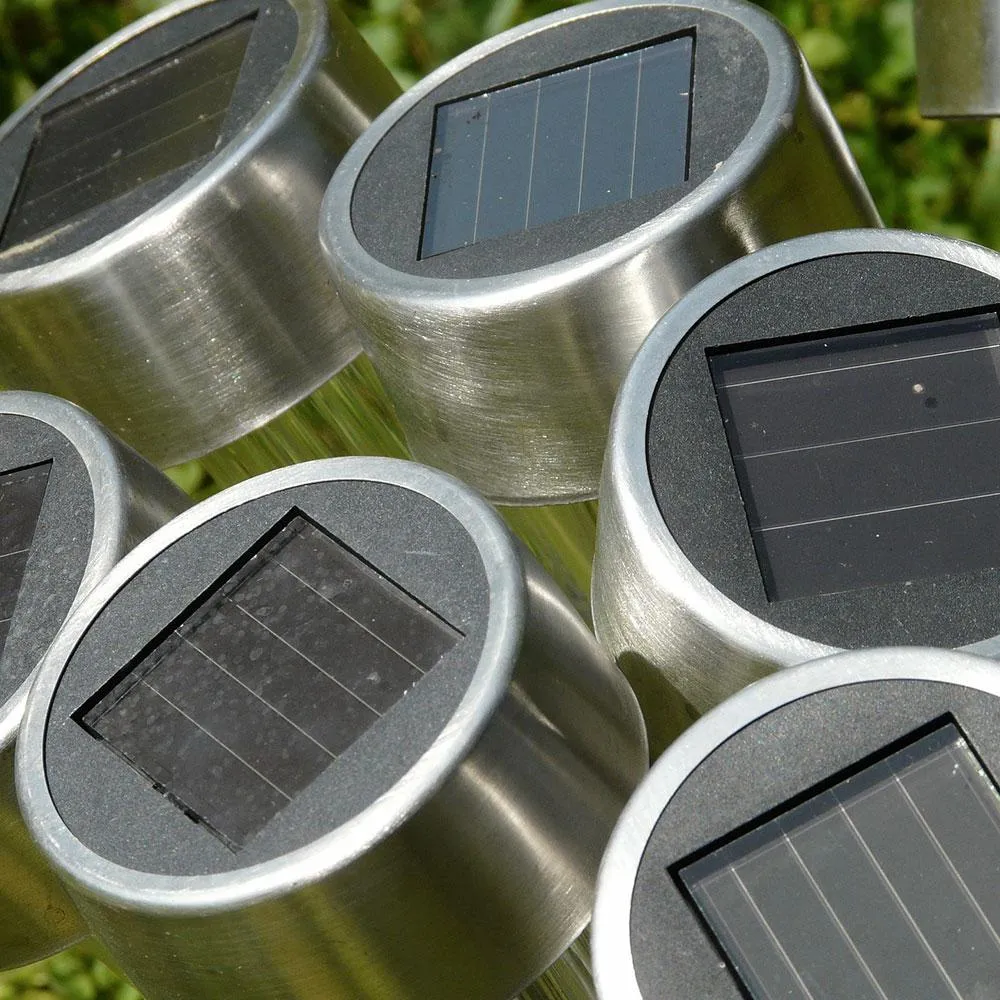 Balise solaire extérieure "10 Pièces Multicolore Inox" – Image 7