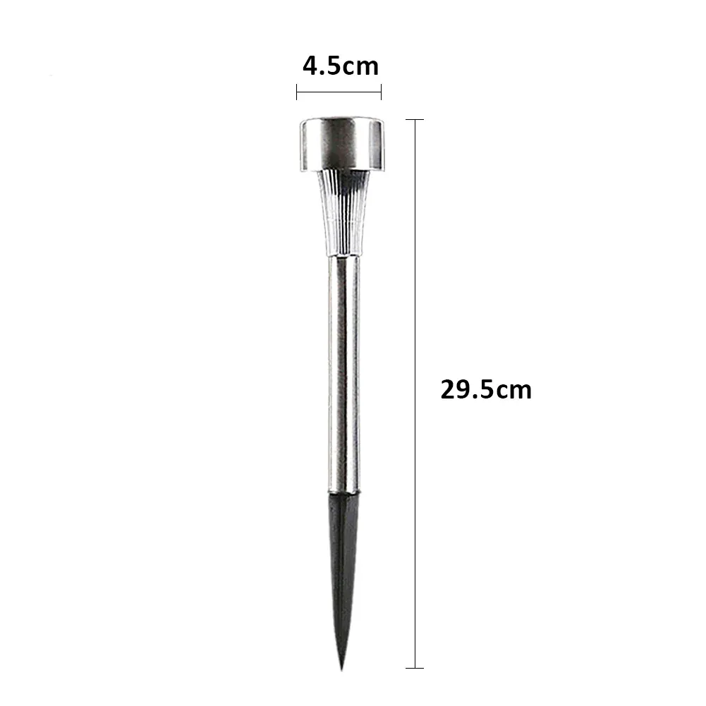 Balise solaire extérieure "10 Pièces Multicolore Inox" – Image 3