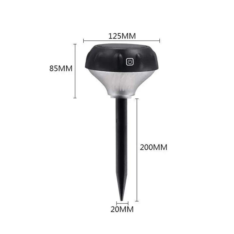 Balise solaire extérieure "Veilleuse Coloré de Pelouse" – Image 5