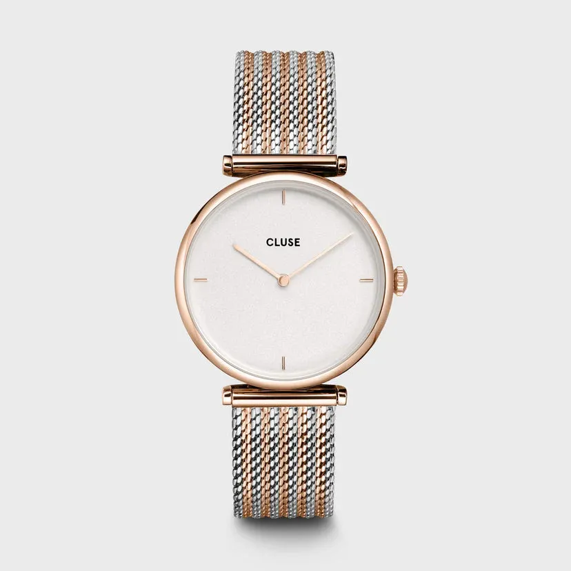 Cluse - Montre La Triomphe Mesh Bicolore