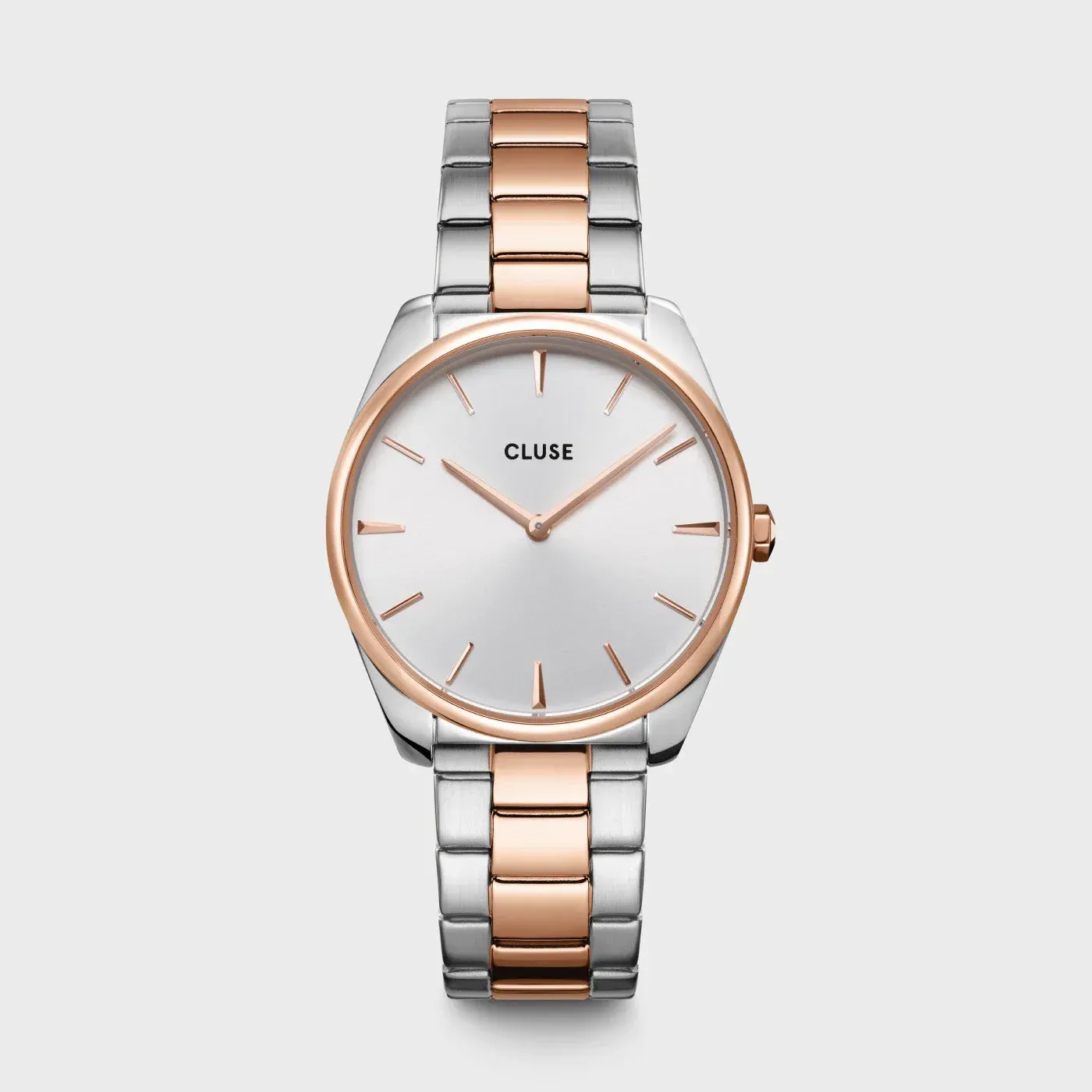 Cluse - Montre La Féroce Steel Bicolore Rose Gold