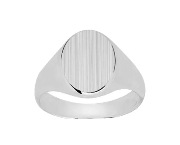 Pixies - Chevalière Brossée Argent 925