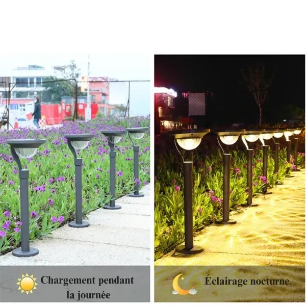 Luminaire extérieur solaire design pour aller (2 en 1) – Image 5