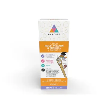 AvaCare Child Multi-Vitamin & Mineral + Omega 3 150ml