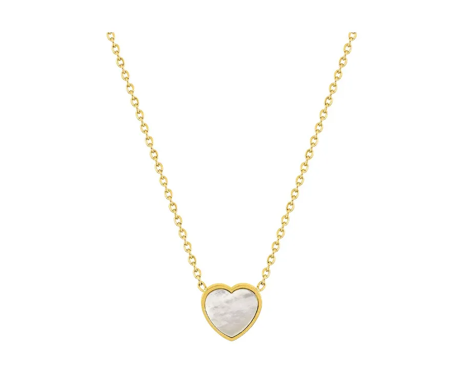 Pixies - Collier Femme "Coeur" Acier Inoxydable