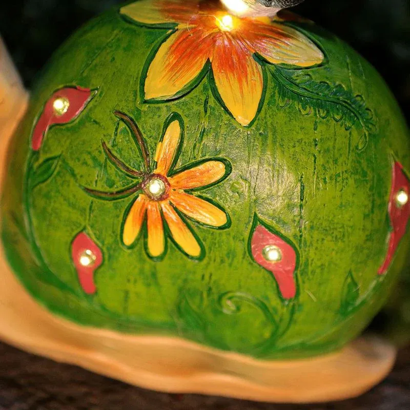 Animaux solaire extérieur "Escargot lumineux" – Image 6