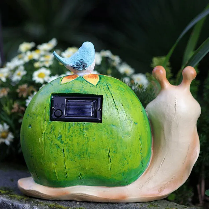 Animaux solaire extérieur "Escargot lumineux" – Image 4