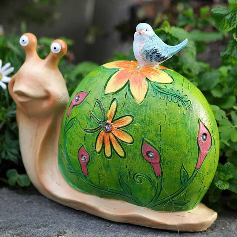Animaux solaire extérieur "Escargot lumineux" – Image 5
