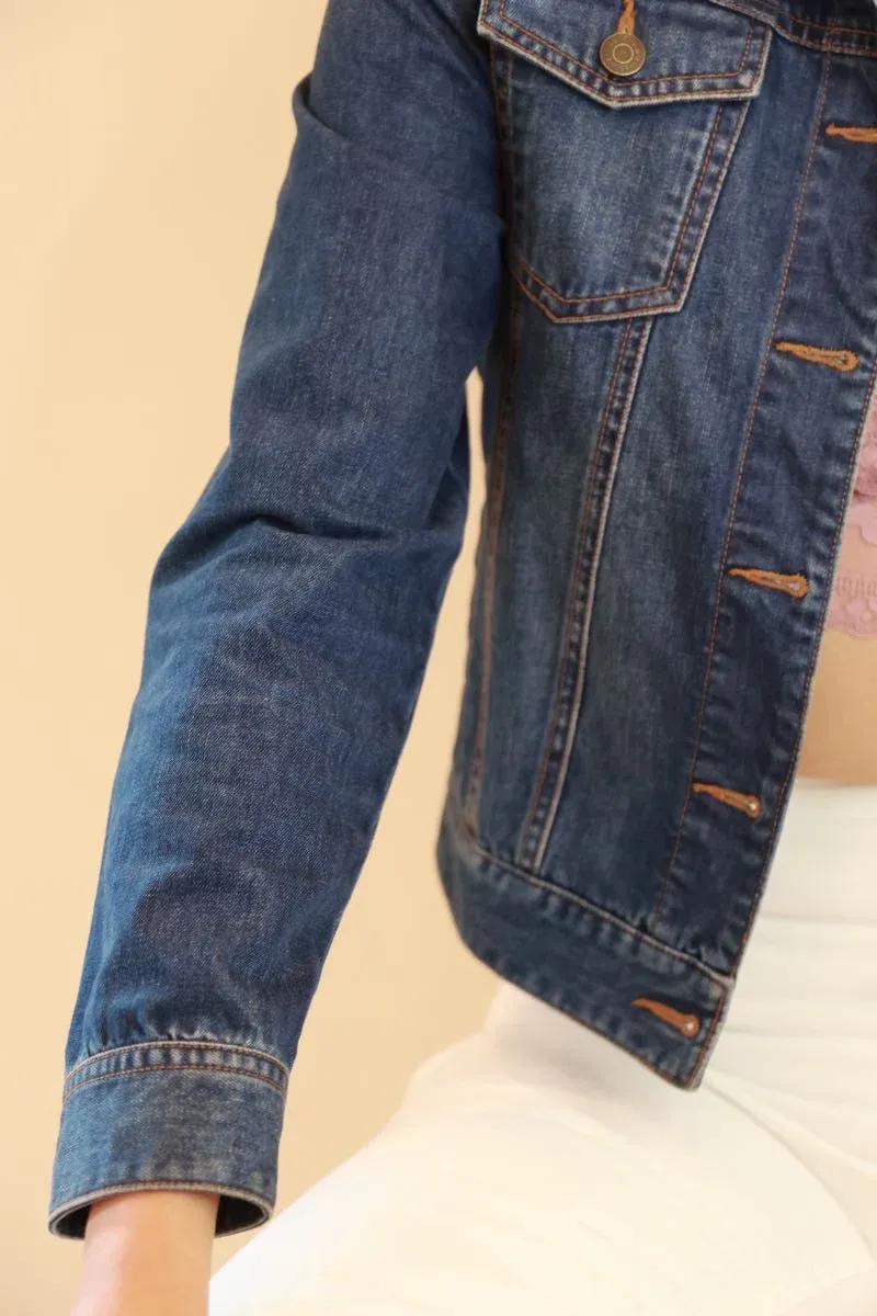 Veste jean Lab DIP « seconde main » – Image 5