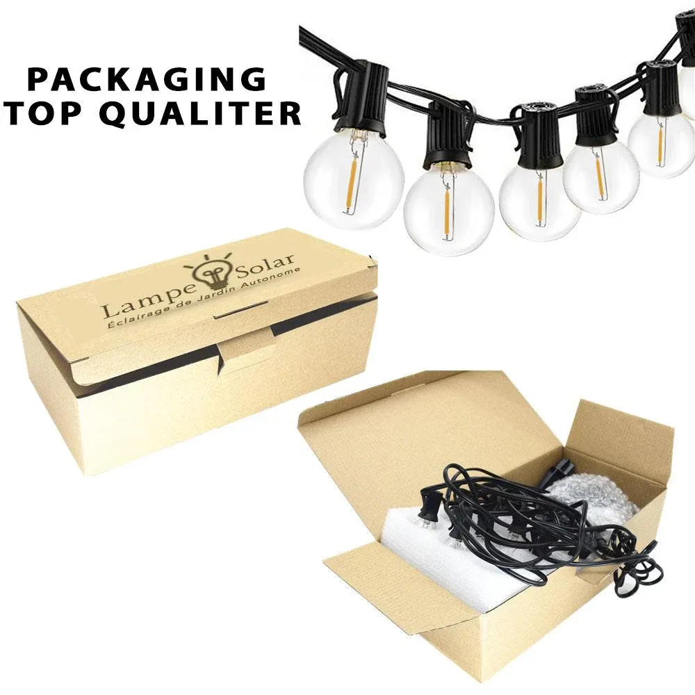 Guirlande Solaire "10 Ampoule LED G40" – Image 5