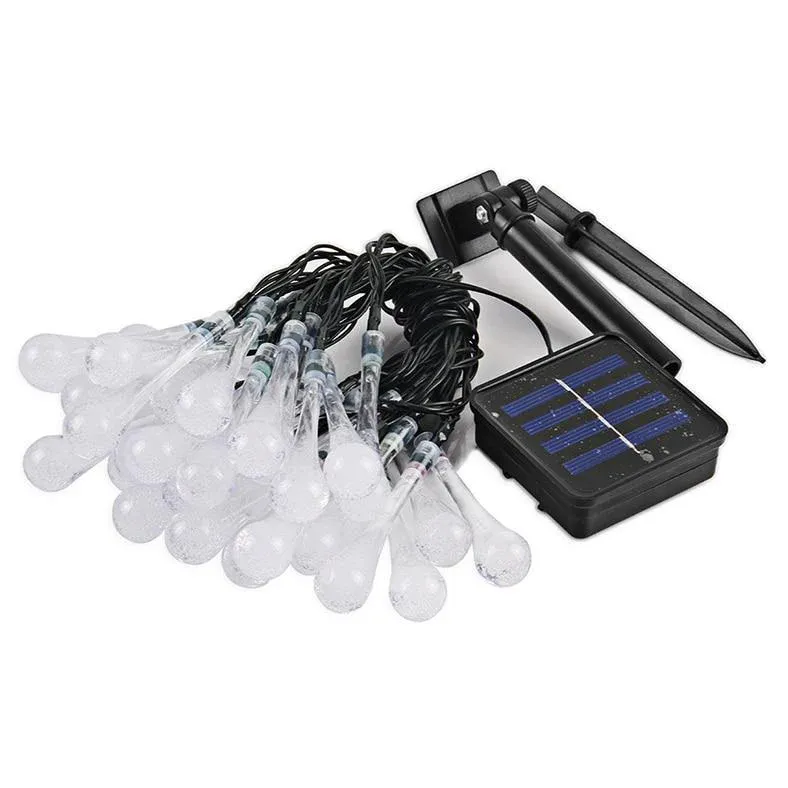 Guirlande Solaire Violette 20 Goute à Bulle – Image 3