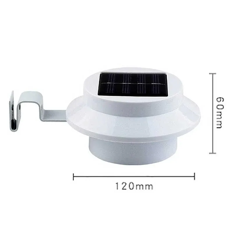 Lampe solaire jardin "Ronde (Noire/Blanc)" – Image 3