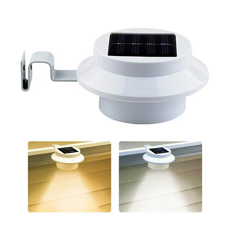 Lampe solaire jardin "Ronde (Noire/Blanc)" – Image 4