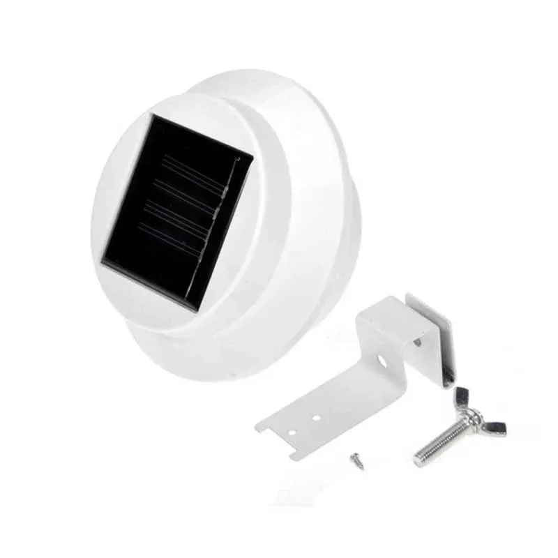 Lampe solaire jardin "Ronde (Noire/Blanc)" – Image 7