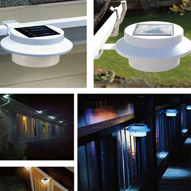 Lampe solaire jardin "Ronde (Noire/Blanc)" – Image 5