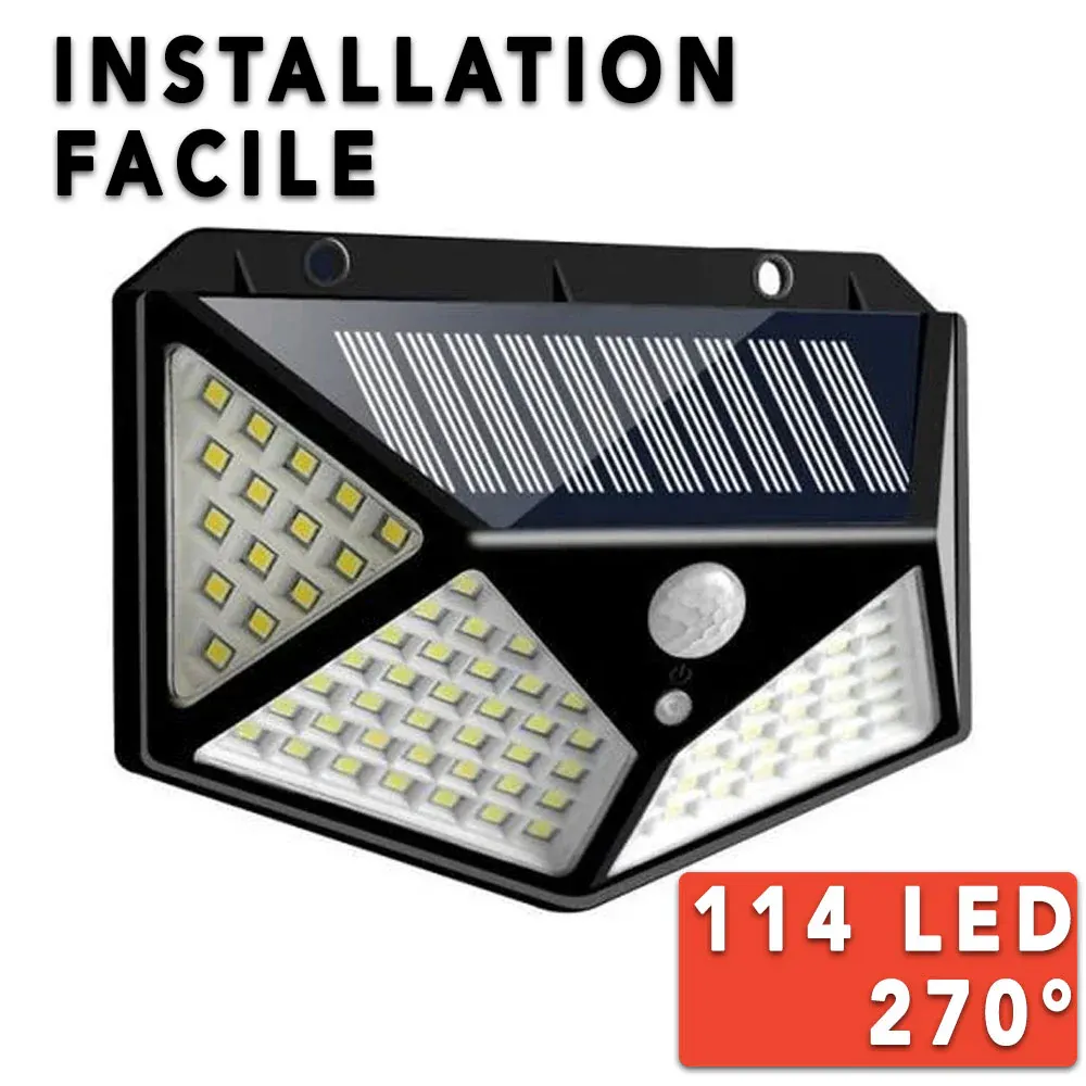 Applique murale solaire 114 LED – Image 5