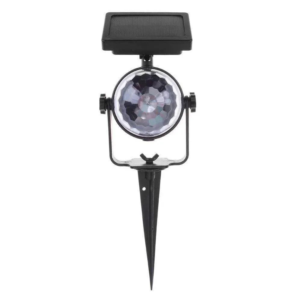 Piquet solaire jardin Boule disco lumineuse – Image 2