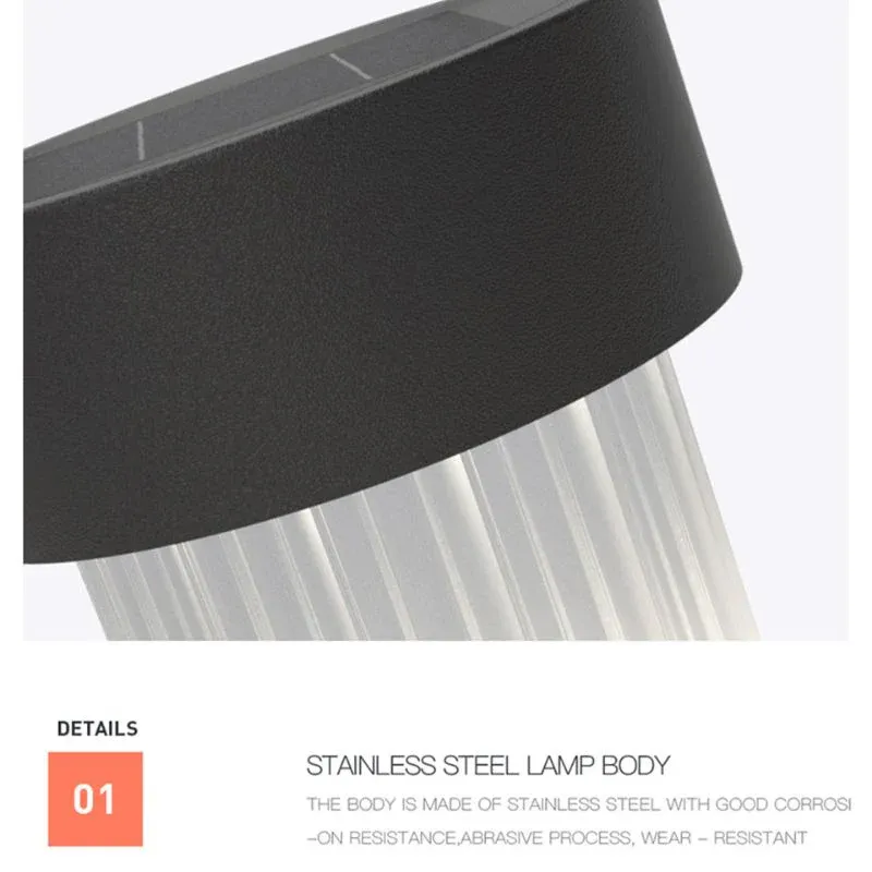 Luminaire solaire extérieur design – Image 5