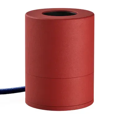 Socle filaire POP rouge pour Ampoule Message in the Bulb