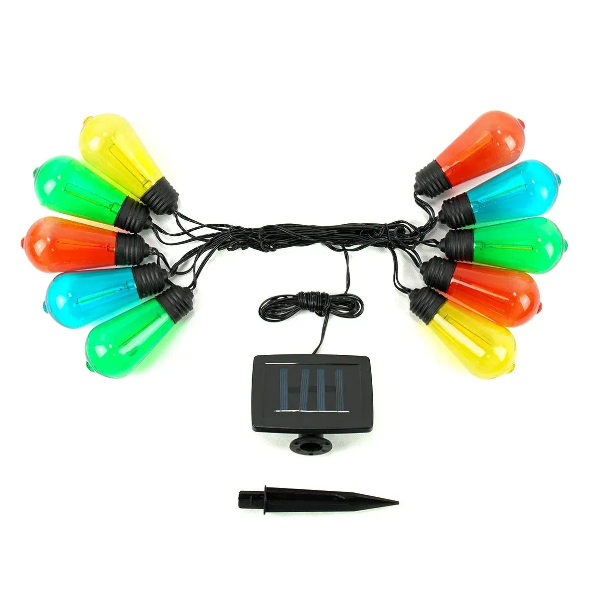 Guirlande Solaire 10 Ampoule Tulipe LED – Image 7