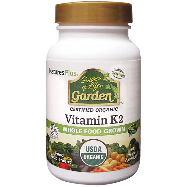 Nature's Plus - Source of Life Garden Vitamin K2 60 Veg Caps