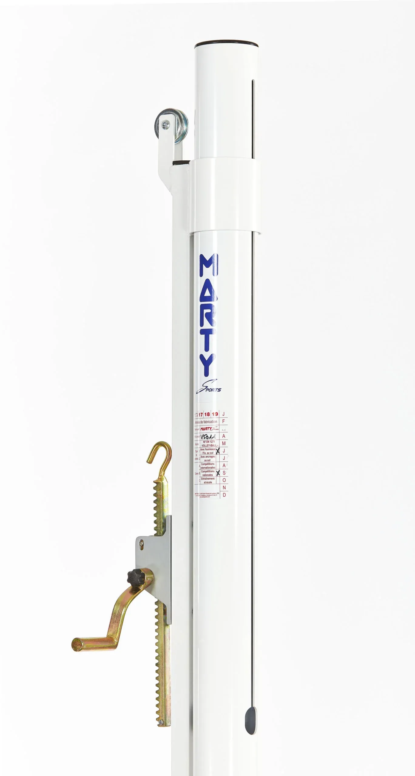 Poteaux volley sur embase