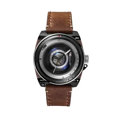 Tacs - Montre Homme AVL II Gun Marron